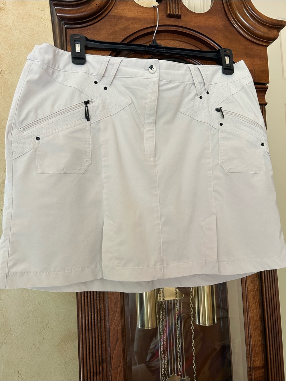 jamie sadock Cream Golf Skort size 16 with removable built in shorts